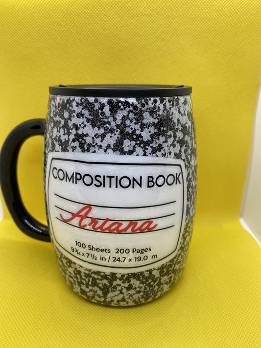 Composition Book Coffee Mug