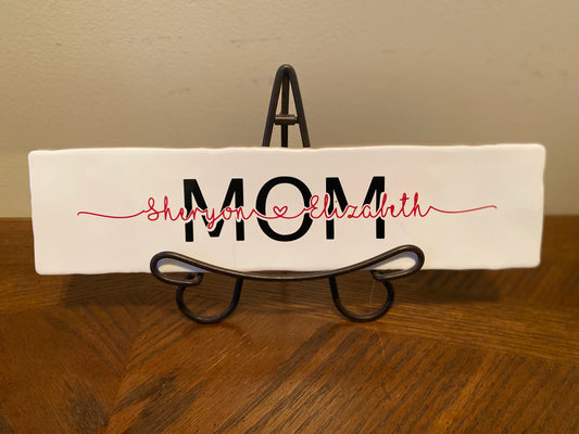 Customized Ceramic Mom Tile